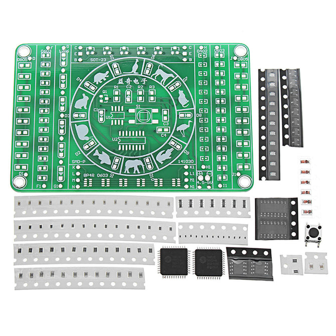5pcs SMD Component Soldering Practice Board DIY Electronic Production Module Kit wholesale bulk price