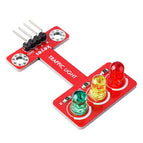 Keyes Brick LED Traffic Signal Light Emitting Traffic Light Module for Microbit Pin Header Version wholesale bulk price