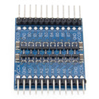 8 Channel 5V/3.3V IIC UART SPI TTL Logic Level Converter for Raspberry Pi  8 channel level conversion module