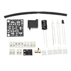 Flat POV 64 LED Rotating Advertising Light DIY LED Flash Kit Electronic Creative LED Production wholesale bulk price