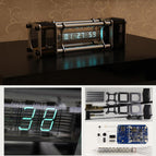 Unassembled IV-18 Fluorescent Tube Clock Kit DIY 6 Digital Display Energy Pillar With Remote Control wholesale bulk price