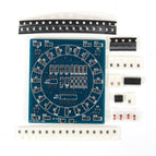 DIY SMD Component Soldering Practice Board Mini PCB Rotating LED Flash Kit wholesale bulk price