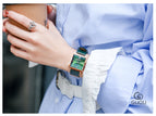 New GUOU Women Watches Fashion Square Watch Women Top Luxury brand Leather Watch Clock relogio feminino reloj mujer saat