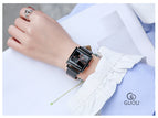 New GUOU Women Watches Fashion Square Watch Women Top Luxury brand Leather Watch Clock relogio feminino reloj mujer saat