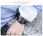 New GUOU Women Watches Fashion Square Watch Women Top Luxury brand Leather Watch Clock relogio feminino reloj mujer saat