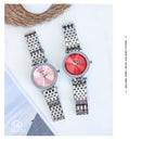 GUOU Watch Fashion Exquisite Quartz Women Watches Top Luxury Band Silver Steel Bracelet Watch Women reloj mujer relogio feminino