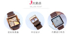 New GUOU Women Watches Fashion Square Watch Women Top Luxury brand Leather Watch Clock relogio feminino reloj mujer saat