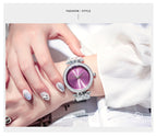 GUOU Watch Fashion Exquisite Quartz Women Watches Top Luxury Band Silver Steel Bracelet Watch Women reloj mujer relogio feminino