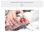GUOU Watch Fashion Exquisite Quartz Women Watches Top Luxury Band Silver Steel Bracelet Watch Women reloj mujer relogio feminino