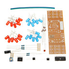 DIY Double Color Flashing Lights Kit Electronic Production NE555+CD4017 Practice Learning Kit wholesale bulk price