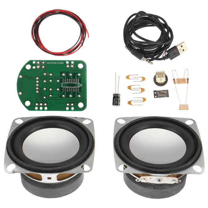 EQKIT 3W Power Amplifier Kit Amplifier Production DIY kit Small Speaker Parts Electronic Production Kit wholesale bulk price