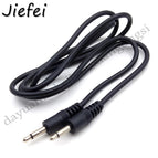 8pcs 20cm 30cm 50cm 100cm Nickel 3.5mm 1/8" Male Mini Plug To Male Monaural Mono Audio Extension Cable