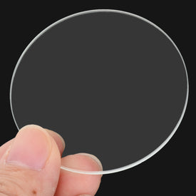 100pcs/lot 52mm*1.8mm Glass Lens