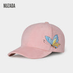 Nuzada women's hat embroidery Korean version baseball cap outdoor sports hat