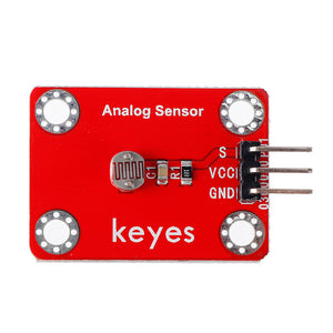 Keyes Brick Light Sensitive Resistance Sensor (pad hole) with Pin Header Analog Signal wholesale bulk price