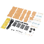 WangDaTao HU-005 Digital Clock Production Kit 51 Single-chip Clock Training Welding Parts DIY Electronic Soldering Starter Kit wholesale bulk price