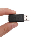 AF/AF USB 2.0 Type A Female To Type B Male Printer Scanner Adapter Converter Connector Nickle-Plated Adapter Electronics New