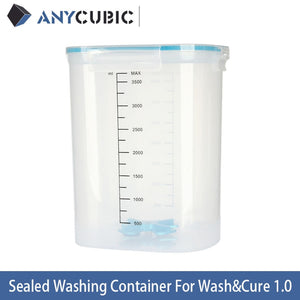 ANYCUBIC Wash &amp; Cure Accesorrories 3D Printer Part Sealed Washing Container for LCD Wash and Cure Machine wholesale bulk price