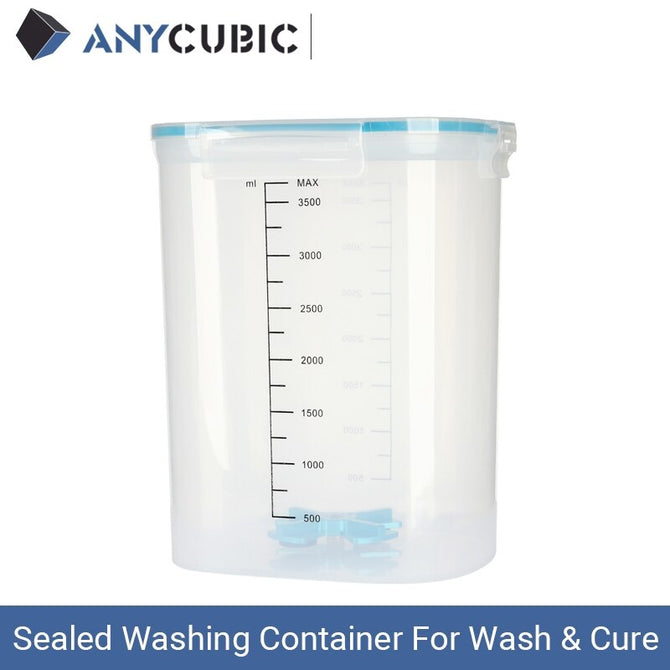 ANYCUBIC Wash &amp; Cure Accesorrories 3D Printer Part Sealed Washing Container for LCD Wash and Cure Machine wholesale bulk price