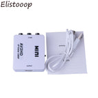 AV/RCA CVBS to HDMI-compatible 1080P Video Converter MINI AV2HD Adapter Converter Box For HDTV Projector Set top box DVD wholesale bulk price