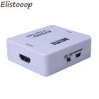 AV/RCA CVBS to HDMI-compatible 1080P Video Converter MINI AV2HD Adapter Converter Box For HDTV Projector Set top box DVD wholesale bulk price