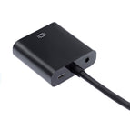 Antoksky HDMI to VGA Adapter Male To Famale Converter Adapter 1080P Digital to Analog Video Audio For PC Laptop Tablet