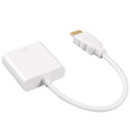 Antoksky HDMI to VGA Adapter Male To Famale Converter Adapter 1080P Digital to Analog Video Audio For PC Laptop Tablet