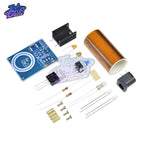 BD243 Mini Tesla Coil Kit Magic Props DIY Parts Empty Lights Technology DIY Kit Electronics BD243C