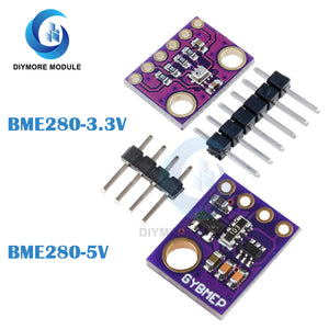 BMP280 3.3V I2C SPI 1.8-5V Digital Sensor Temperature Humidity Barometric Pressure Module With Single Needle For Arduino