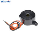 Best Price 10Pcs Durable 3-24V Piezo Electronic Buzzer Alarm 95DB Continuous Sound Beeper For Arduino Car Van SFM-20B DC3-24V