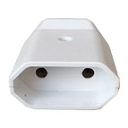 Black White 2.5A Korea Russia Germany EU Assemble Wiring Plug Power Cable Connector Female Male 2Pole Electrical Socket Plug