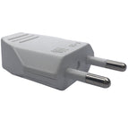 Black White 2.5A Korea Russia Germany EU Assemble Wiring Plug Power Cable Connector Female Male 2Pole Electrical Socket Plug