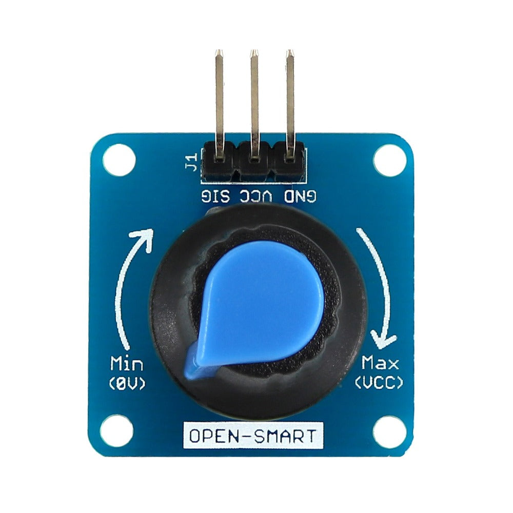 Module Voleum Control Timer Blue Rotary Angle Sensor Module Light / Volume Control Adjustable Pote ...