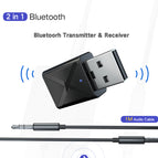 Bluetooth 5.0 Audio Receiver Transmitter Mini Stereo Bluetooth AUX RCA USB 3.5mm Jack For TV PC Car Kit Wireless Adapter