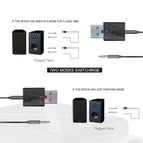 Bluetooth 5.0 Audio Receiver Transmitter Mini Stereo Bluetooth AUX RCA USB 3.5mm Jack For TV PC Car Kit Wireless Adapter