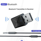 Bluetooth 5.0 Audio Receiver Transmitter Mini Stereo Bluetooth AUX RCA USB 3.5mm Jack For TV PC Car Kit Wireless Adapter