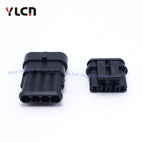 Brand 10 Sets New Car 4 Pin Way Waterproof Electrical Wire Connector Plug Factory direct Sale wholesale bulk price