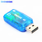 CM108 Chipset USB 2.0 to 3D AUDIO SOUND CARD ADAPTER VIRTUAL 5.1 CH Sound Track