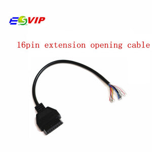 Car Diagnostic Interface Tool Adapter OBD 2 OBD2 16pin Female Connector To Extension Adapter OBD 2 Opening Cable