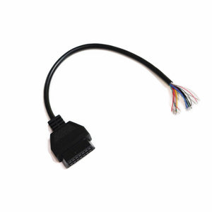 Car Diagnostic Interface Tool Adapter OBD 2 OBD2 16pin Female Connector To Extension Adapter OBD 2 Opening Cable