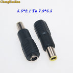 ChengHaoRan DC Power 5.5*2.1 female to 3.0*1.1 4.0*1.7 5.5*2.1 5.0*3.0 5.5*2.5 male plug Converter Laptop Adapter connector