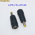 ChengHaoRan DC Power 5.5*2.1 female to 3.0*1.1 4.0*1.7 5.5*2.1 5.0*3.0 5.5*2.5 male plug Converter Laptop Adapter connector