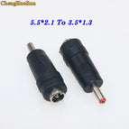 ChengHaoRan DC Power 5.5*2.1 female to 3.0*1.1 4.0*1.7 5.5*2.1 5.0*3.0 5.5*2.5 male plug Converter Laptop Adapter connector