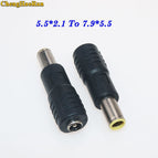 ChengHaoRan DC Power 5.5*2.1 female to 3.0*1.1 4.0*1.7 5.5*2.1 5.0*3.0 5.5*2.5 male plug Converter Laptop Adapter connector