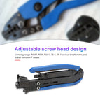 Coaxial Cable Crimper Compression Tool Wire Crimper Plier Crimping Tool For RG59 RG6 RG11 Cable F Coaxial Connectors Cable