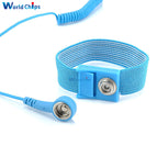 Cordless Wireless Clip Antistatic Anti Static ESD Wristband Wrist Strap Discharge Cables For Electrician IC PLCC worker