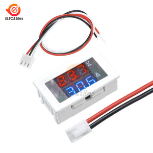 DC 100V 10A 50A 100A LED Voltmeter Ammeter for Car Motorcycle Dual Display Panel Amp Volt monitor Voltage Current Meter Detector