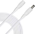 DC 12V Extension Cable White Black 2.1mm*5.5mm 50cm 1m 2m 3m 5m 10m Power Extend Cord Wire For CCTV Router Camera LED Strip