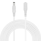 DC 12V Extension Cable White Black 2.1mm*5.5mm 50cm 1m 2m 3m 5m 10m Power Extend Cord Wire For CCTV Router Camera LED Strip