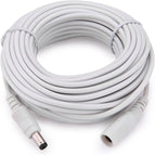 DC 12V Extension Cable White Black 2.1mm*5.5mm 50cm 1m 2m 3m 5m 10m Power Extend Cord Wire For CCTV Router Camera LED Strip